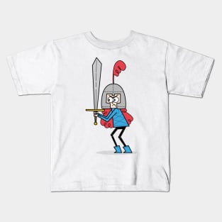 En Garde! Red Knight Kids T-Shirt